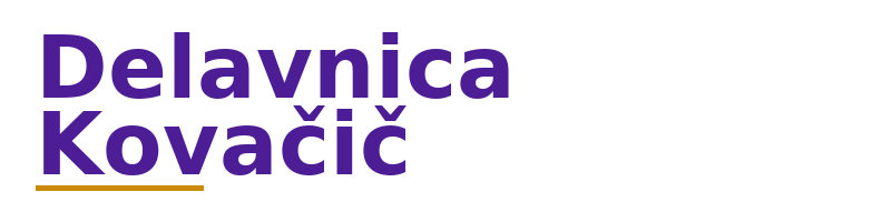 Delavnica Kovačič logo
